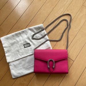 Gucci Dionysus mini leather chain bag